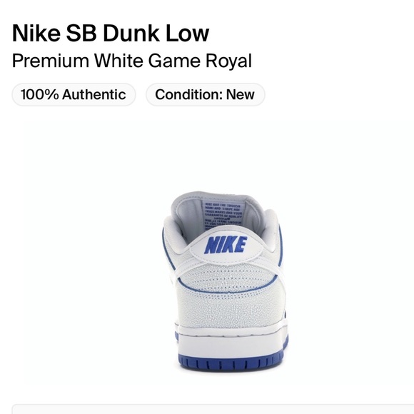 Nike Dunk Low Premium SB ‘Cracked Leather’ (SOLD) - Picture 4 of 4